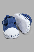 Load image into Gallery viewer, Redtag-Denim-Pram-Shoe-Pumps-Baby-0 to 18 Months
