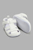 Redtag-White-Pram-Shoe-Pumps-Baby-0 to 18 Months