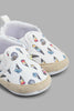 Redtag-Cream-Pram-Shoe-Pumps-Baby-0 to 18 Months