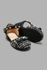 Redtag-Black-Textured-Ballerina-Colour:Black,-Filter:Girls-Footwear-(1-to-3-Yrs),-ING-Casual-Shoes,-New-In,-New-In-ING-FOO,-Non-Sale,-S22A,-Section:Kidswear-Infant-Girls-1 to 3 Years