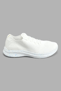 Redtag-White-Fly-Knit-Sneaker-Colour:White,-Filter:Women's-Footwear,-New-In,-New-In-Women-FOO,-Non-Sale,-S22A,-Section:Women,-Women-Trainers-Women's-