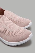 Load image into Gallery viewer, Redtag-Pink-Slip-On-Sneaker-Character,-Colour:Pink,-Filter:Women&#39;s-Footwear,-New-In,-New-In-Women-FOO,-Non-Sale,-S22A,-Women-Trainers-Women&#39;s-
