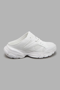 Redtag-White-Open-Back-Sneaker-Mule-Colour:White,-Filter:Women's-Footwear,-New-In,-New-In-Women-FOO,-Non-Sale,-S22A,-Section:Women,-Women-Trainers-Women's-