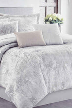 Load image into Gallery viewer, Redtag-Beige-Metalic-Jacquard-7-Piece-Comforter-Set-(King-Size)-Comforters-Home-Bedroom-

