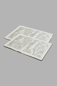 Redtag-Beige-Metalic-Jacquard-7-Piece-Comforter-Set-(King-Size)-Comforters-Home-Bedroom-