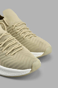 Redtag-Taupe-Fly-Knit-Sneaker-Colour:Taupe,-Filter:Women's-Footwear,-New-In,-New-In-Women-FOO,-Non-Sale,-S22A,-Section:Women,-Women-Trainers-Women's-