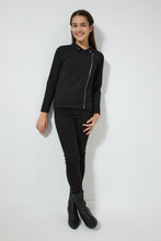 تنزيل الصورة على معرض الصور، Redtag-Knitted-Biker-Jacket-Jackets-Senior-Girls-9 to 14 Years
