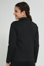 تنزيل الصورة على معرض الصور، Redtag-Knitted-Biker-Jacket-Jackets-Senior-Girls-9 to 14 Years
