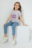 Redtag-Purple-Slogan-T-Shirt-Colour:Purple,-Filter:Girls-(2-to-8-Yrs),-Girls-T-Shirts,-New-In,-New-In-GIR,-Non-Sale,-S22A,-Section:Kidswear,-TBL-Girls-2 to 8 Years