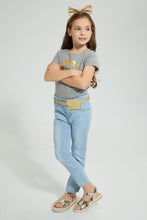 تنزيل الصورة على معرض الصور، Redtag-Blue-Jean-With-Pouch-&amp;-Belt-Colour:Light-Wash,-Filter:Girls-(2-to-8-Yrs),-Girls-Jeans,-New-In,-New-In-GIR,-Non-Sale,-S22A,-Section:Kidswear,-TBL-Girls-2 to 8 Years
