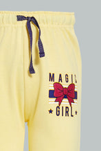 Load image into Gallery viewer, Yellow Magic Girl Jogger
