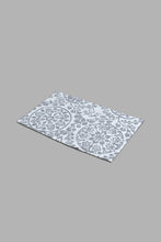 Load image into Gallery viewer, Redtag-Grey-Floral-Print-Reversible-2-Piece-Duvet-Cover-Set-(Single-Size)-Duvet-Covers-Home-Bedroom-
