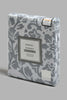 Redtag-Grey-Floral-Print-Reversible-2-Piece-Duvet-Cover-Set-(Single-Size)-Duvet-Covers-Home-Bedroom-