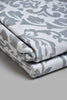 Redtag-Grey-Floral-Print-Reversible-3-Piece-Duvet-Cover-Set-(Double-Size)-Duvet-Covers-Home-Bedroom-