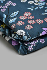 Redtag-Blue-Floral-Print-Print-Reversible-3-Piece-Duvet-Cover-Set-(King-Size)-Duvet-Covers-Home-Bedroom-