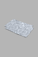 Load image into Gallery viewer, Redtag-Grey-Floral-Print-Reversible-3-Piece-Duvet-Cover-Set-(King-Size)-Duvet-Covers-Home-Bedroom-
