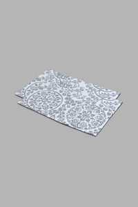 Redtag-Grey-Floral-Print-Reversible-3-Piece-Duvet-Cover-Set-(King-Size)-Duvet-Covers-Home-Bedroom-