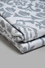 Redtag-Grey-Floral-Print-Reversible-3-Piece-Duvet-Cover-Set-(King-Size)-Duvet-Covers-Home-Bedroom-