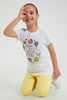 Redtag-Yellow-Geometric-Jacquard-Track-Colour:Yellow,-Filter:Girls-(2-to-8-Yrs),-Girls-Joggers,-New-In,-New-In-GIR,-Non-Sale,-S22A,-Section:Kidswear,-TBL-Girls-2 to 8 Years