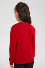 Load image into Gallery viewer, Redtag-Red-Slogan-Embroidered-Tee-Plain-T-Shirts-Girls-2 to 8 Years
