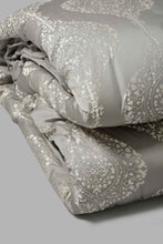 Load image into Gallery viewer, Redtag-Beige-Geometric-Jacquard-7-Piece-Comforter-Set-
(King-Size)-Comforters-Home-Bedroom-
