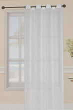 تنزيل الصورة على معرض الصور، Redtag-White-1-Piece-Sequin-Sheer-Curtain-Curtains-Home-Bedroom-
