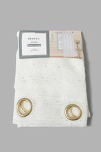 تنزيل الصورة على معرض الصور، Redtag-White-1-Piece-Sequin-Sheer-Curtain-Curtains-Home-Bedroom-
