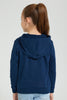 Redtag-Navy-Cat-Embroidered-Hooded-Sweatshirt-Sweatshirts-Girls-2 to 8 Years