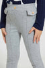Redtag-Grey-Buttoned-Ponte-Jegging-Jeggings-Girls-2 to 8 Years