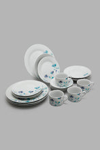 Load image into Gallery viewer, White Floral Print Elegant Dinner Set (20 Piece)
