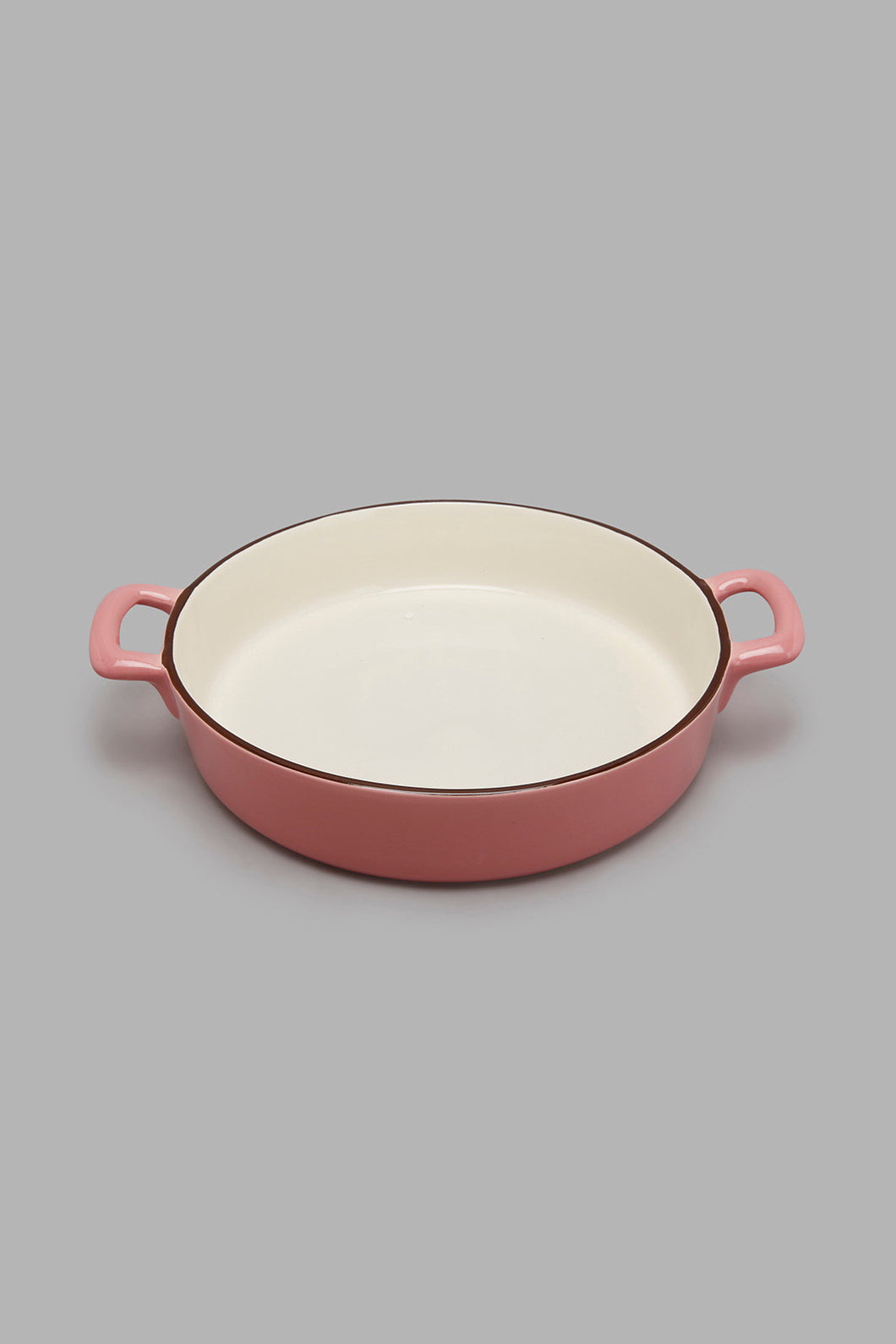 Redtag-Pink-Round-Baking-Dish-Colour:Pink,-DIN-CONSCIOUS-CLARITY-2,-Filter:Home-Dining,-HMW-DIN-Serving-Dish,-New-In,-New-In-HMW-DIN,-Non-Sale,-S22A,-Section:Homewares-Home-Dining-