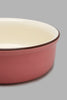 Redtag-Pink-Round-Bowl-Colour:Pink,-DIN-CONSCIOUS-CLARITY-2,-Filter:Home-Dining,-HMW-DIN-Serving-Dish,-New-In,-New-In-HMW-DIN,-Non-Sale,-S22A,-Section:Homewares-Home-Dining-