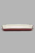 تنزيل الصورة على معرض الصور، Redtag-Pink-Rectangle-Platter-Serving-Dish-Home-Dining-
