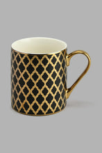 تنزيل الصورة على معرض الصور، Redtag-Black-And-Gold-Geometric-Mug-Colour:Black,-Colour:Gold,-Filter:Home-Dining,-HMW-DIN-Mugs,-New-In,-New-In-HMW-DIN,-Non-Sale,-S22A,-Section:Homewares-Home-Dining-
