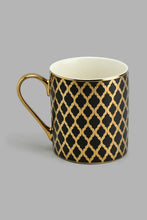 تنزيل الصورة على معرض الصور، Redtag-Black-And-Gold-Geometric-Mug-Colour:Black,-Colour:Gold,-Filter:Home-Dining,-HMW-DIN-Mugs,-New-In,-New-In-HMW-DIN,-Non-Sale,-S22A,-Section:Homewares-Home-Dining-
