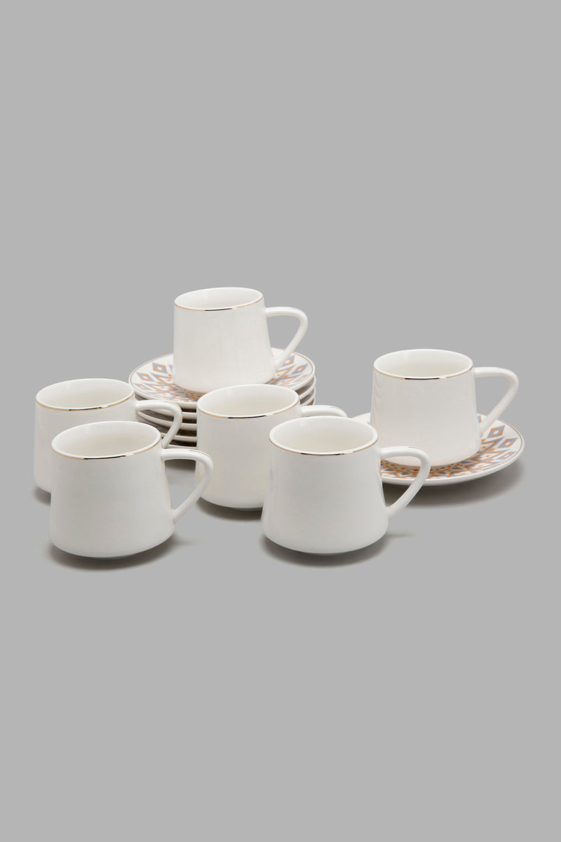 Redtag-Assorted-Geometric-Tea-Cup-&-Saucer-12-Piece-Tea-Sets-Home-Dining-