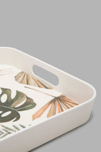 Load image into Gallery viewer, Redtag-Multicolour-Lefe-Bamboo-Rectangle-Tray-Trays-Home-Dining-
