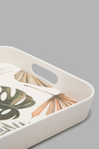 Redtag-Multicolour-Lefe-Bamboo-Rectangle-Tray-Trays-Home-Dining-