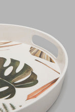 Load image into Gallery viewer, Redtag-Multicolour-Lefe-Bamboo-Round-Tray-Trays-Home-Dining-0
