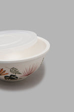 تنزيل الصورة على معرض الصور، Redtag-Multicolour-Lefe-Bamboo-Bowl-With-Lid-(Medium)-Storage-Home-Dining-0
