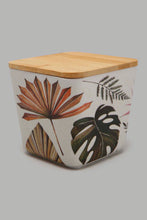 تنزيل الصورة على معرض الصور، Redtag-Multicolour-Lefe-Bamboo-Canister-(-Small)-Storage-Home-Dining-0

