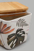 Redtag-Multicolour-Lefe-Bamboo-Canister-(-Small)-Storage-Home-Dining-0