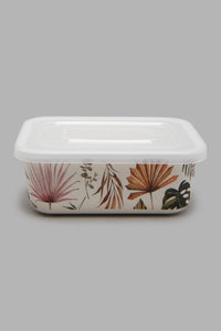 Redtag-Multicolour-Lefe-Bamboo-Storage-Box-With-Lid-(Small)-Food-Storage-Home-Dining-0