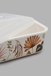 Redtag-Multicolour-Lefe-Bamboo-Storage-Box-With-Lid-(Small)-Food-Storage-Home-Dining-0