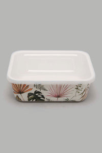 Redtag-Multicolour-Lefe-Bamboo-Storage-Box-With-Lid-(Medium)-Food-Storage-Home-Dining-0