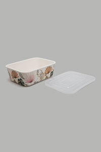 Redtag-Multicolour-Lefe-Bamboo-Storage-Box-With-Lid-(Large)-Storage-Boxes-Home-Dining-