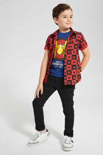 Load image into Gallery viewer, Redtag-Black-5-Pkt-Coloured-Denim-Jean-BOY-Jeans,-Category:Jeans,-Colour:Black,-Deals:Sale,-Filter:Boys-(2-to-8-Yrs),-S22A,-Sale,-Sale-BOY-APL,-Section:Kidswear--
