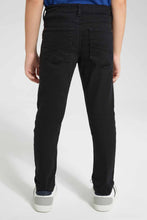 Load image into Gallery viewer, Redtag-Black-5-Pkt-Coloured-Denim-Jean-BOY-Jeans,-Category:Jeans,-Colour:Black,-Deals:Sale,-Filter:Boys-(2-to-8-Yrs),-S22A,-Sale,-Sale-BOY-APL,-Section:Kidswear--
