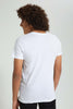 Redtag-White-Color-Block-T-Shirt-All-Over-Prints-Senior-Boys-9 to 14 Years