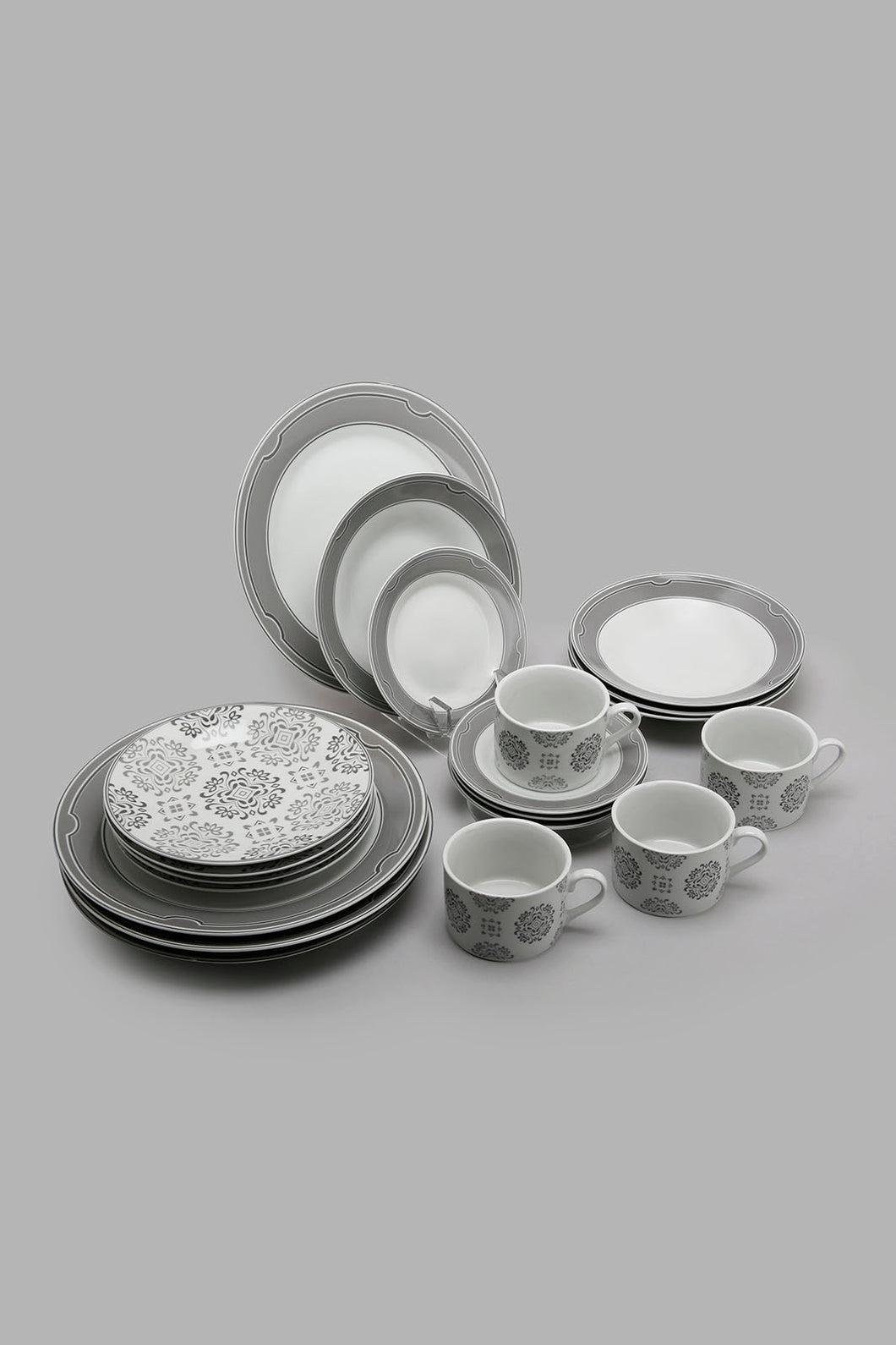 Redtag-Multi-Geomatirc-Dinner-Set-(20-Piece)-Dinner-Sets-Home-Dining-